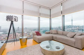 İstanbul'da Lüks Gökyüzü Manzaralı Servisli Otel Daireleri